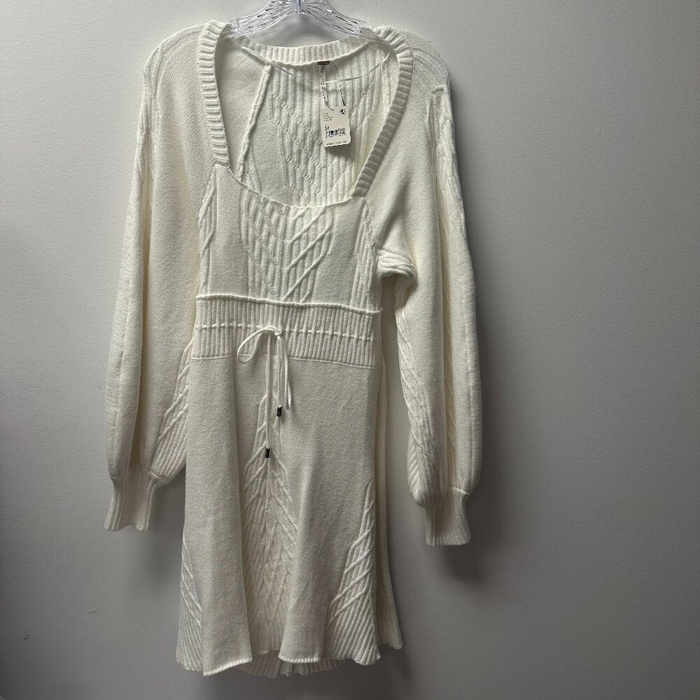 Free People Emmaline Mini Back Cut-Out White NWT!!